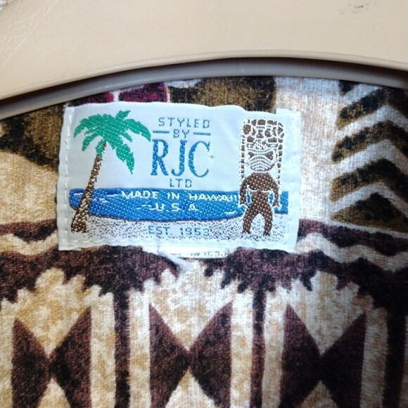 Vintage Hawaiian shirt RJC - Picture 3 of 4